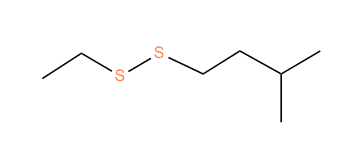 Ethyl isopentyl disulfide